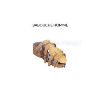 BABOUCHE ADULTE paire
