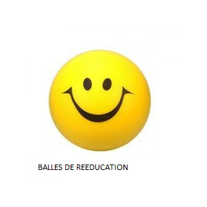 BALLES SOUPLES DE REEDUCATION PACK DE 12