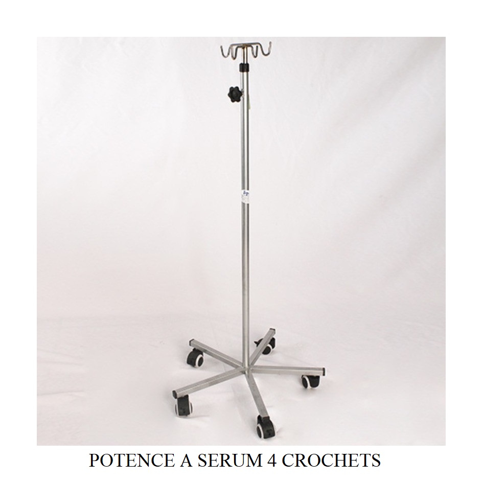 POTENCE A SÉRUM 4 CROCHETS – Image 2