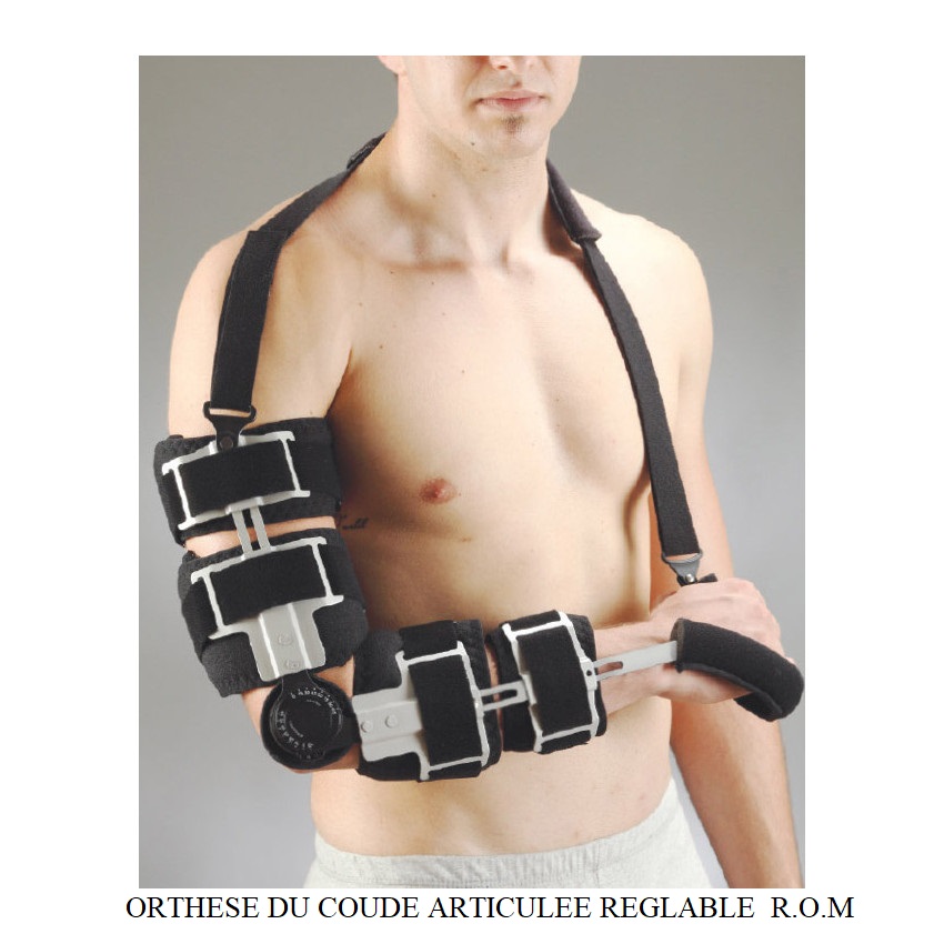 ORTHESE DU COUDE ARTICULEE REGLABLE R.O.M