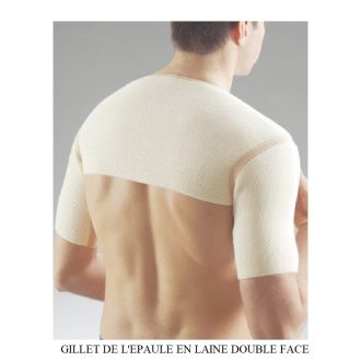 GILLET POUR L'EPAULE EN LAINE