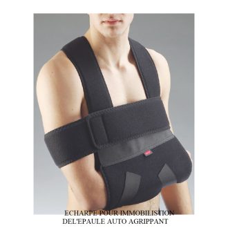 ECHARPE POUR IMMOBILISATION DE L'EPAULE AUTO AGRIPPANT