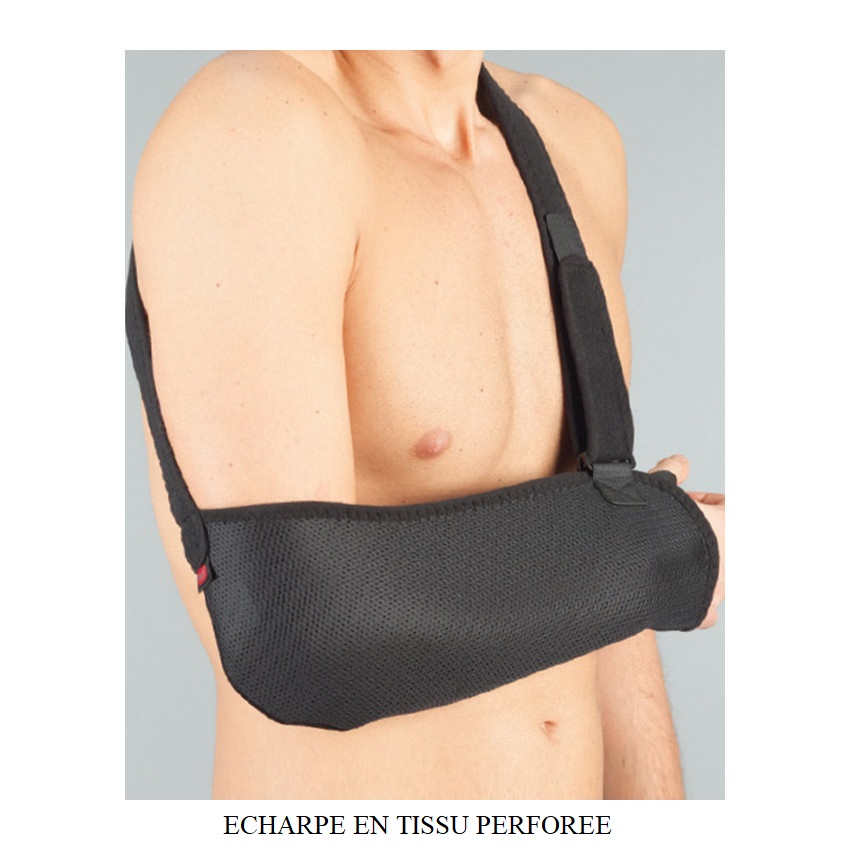 ECHARPE EN TISSU PERFOREE