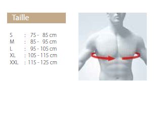CORSET CEINTURE THORACIQUE AVEC SOUTIENT EN ACIER – Image 2