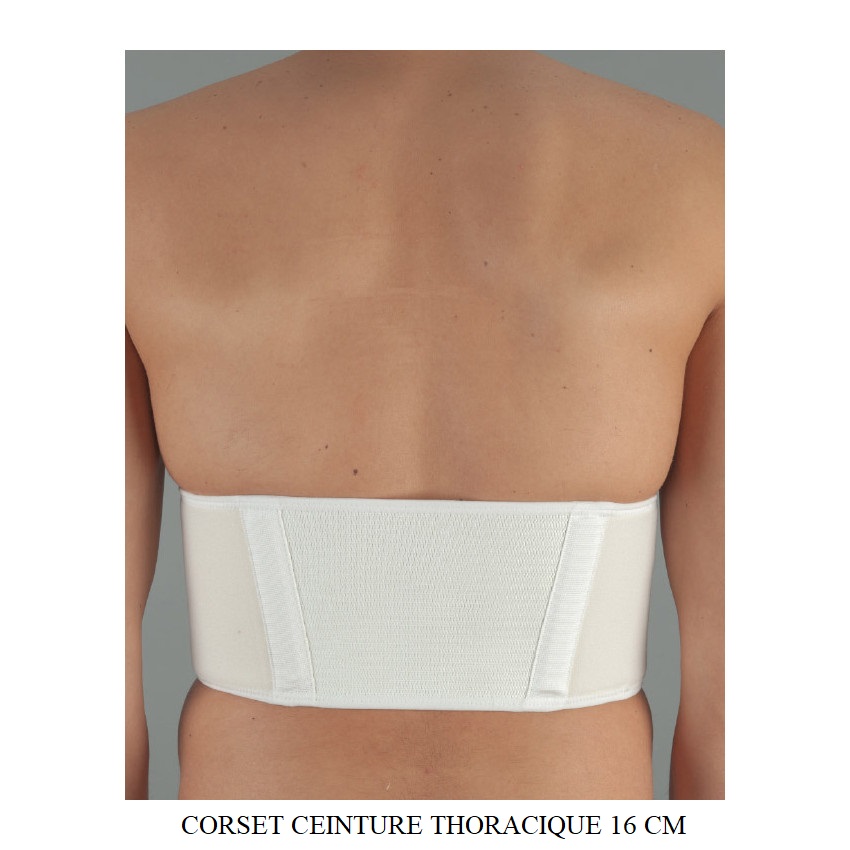 CORSET CEINTURE THORACIQUE 16 CM