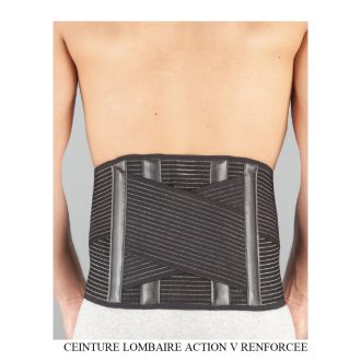 CEINTURE LOMBAIRE ACTION V RENFORCEE