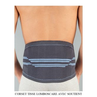 CORSET TISSE LOMBO SACREE AVEC SOUTIENT