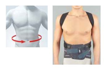 CEINTURE DORSOLOMBAIRE 26 CM GILET – Image 2