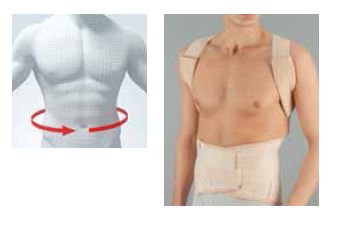 CEINTURE DORSOLOMBAIRE 26 CM RENFORCEE – Image 2