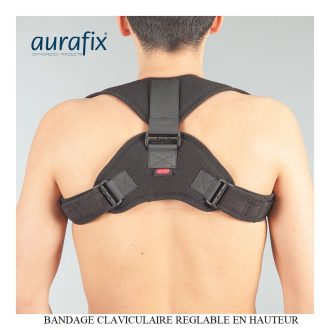 BANDAGE POUR BLOCAGE CLAVICULAIRE REGLABLE EN HAUTEUR