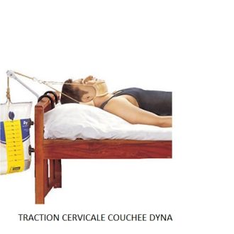 TRACTION CERVICALE COUCHEE