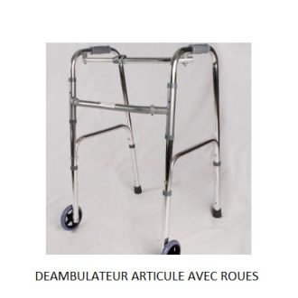 DEAMBULATEUR ARTICULE AVEC ROUES