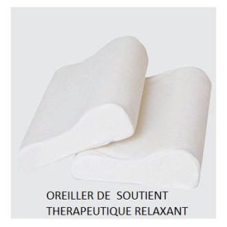 OREILLER ORTHOPEDIQUE DE SOUTIENT ET DE RELAXATION