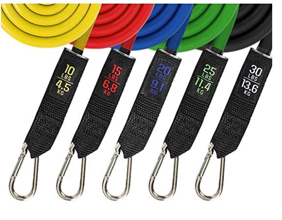 ELASTIC RESISTANCE BANDS عصابات المقاومة المرنة – Image 4