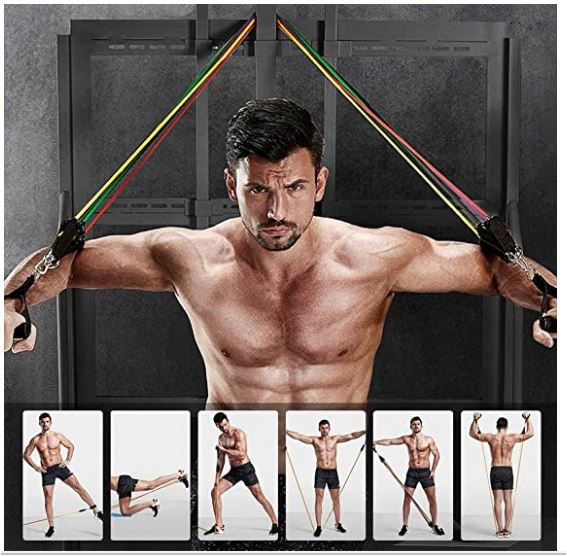 ELASTIC RESISTANCE BANDS عصابات المقاومة المرنة – Image 2