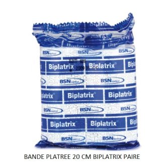 BANDE PLATREE 20 CM BIPLATRIX PAIRE