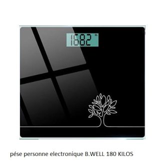 PESE PERSONNE B. WELL 180 KG