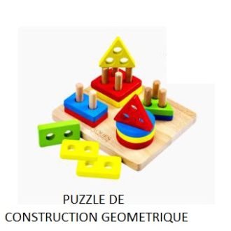 PUZZLE DE CONSTRUCTION GEOMETRIQUE