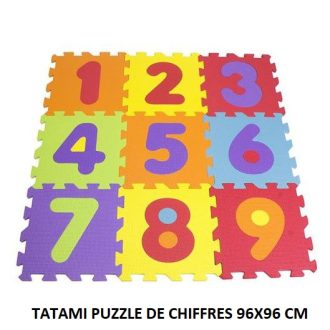 TATAMI PUZZLE DE CHIFFRES 96X96 CM