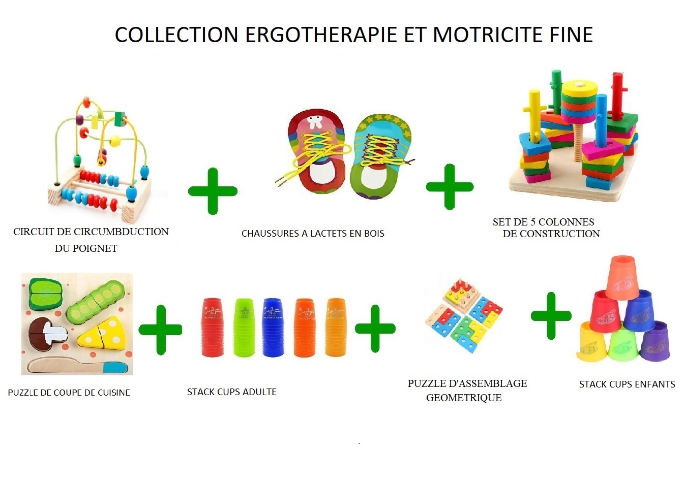 COLLECTION ERGOTHERAPIE ET MOTRICITE FINE