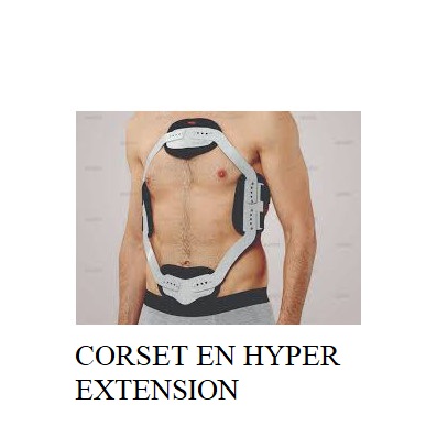 CORSET EN HYPER EXTENSION