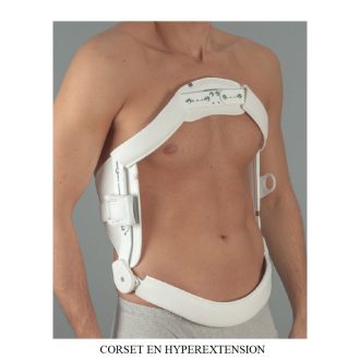 CORSET EN HYPEREXTENSION