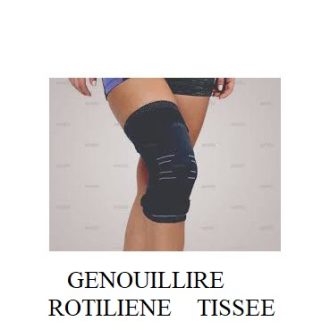 GENOUILLIRE ROTILIENNE TISSEE AVEC SOUTIEN