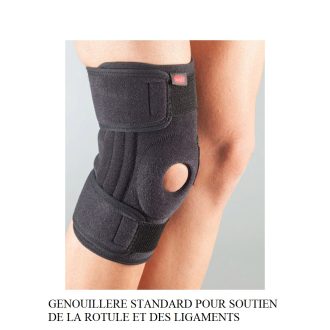 GENOUILLERE STANDARD POUR SOUTIEN DE LA ROTULE ET DES LIGAMENTS
