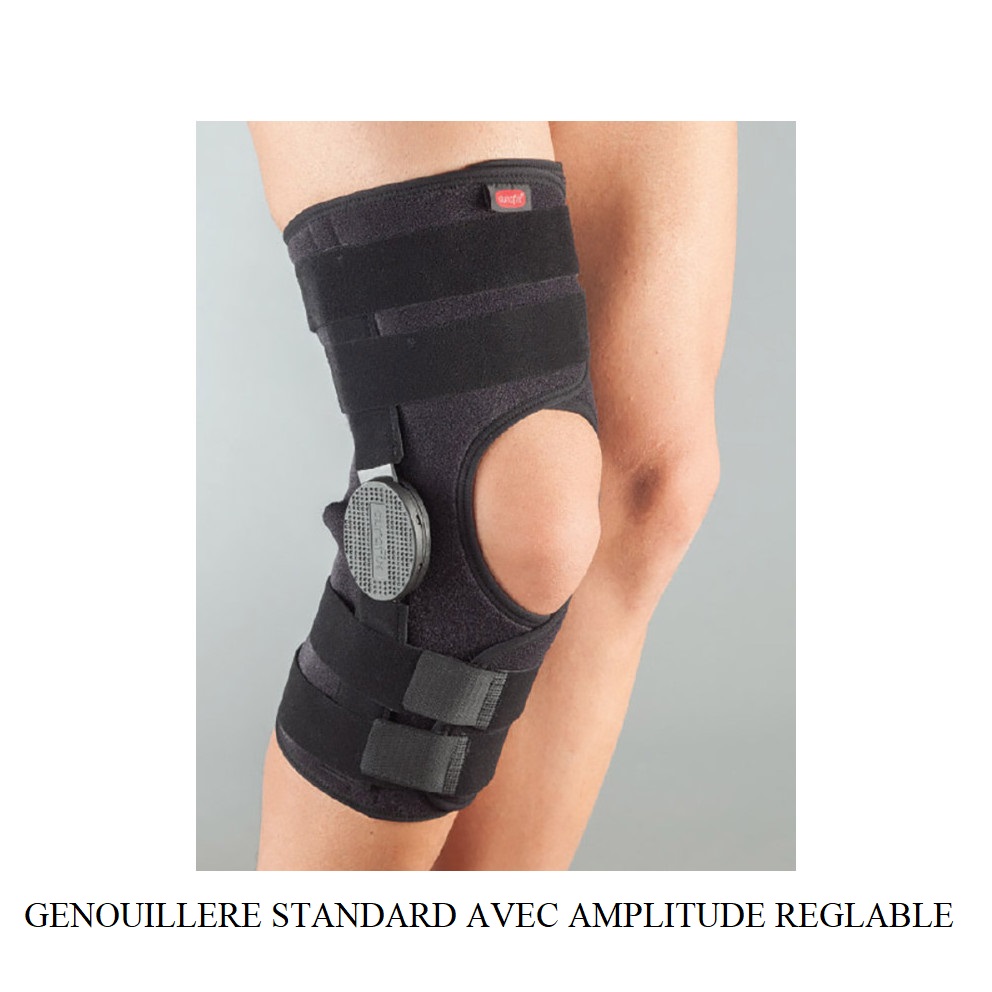 GENOUILLERE STANDARD AVEC AMPLITUDE REGLABLE