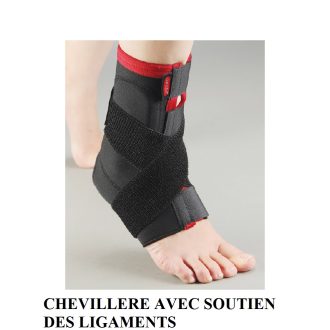 CHEVILLIERE AVEC SOUTIEN DES LIGAMENTS