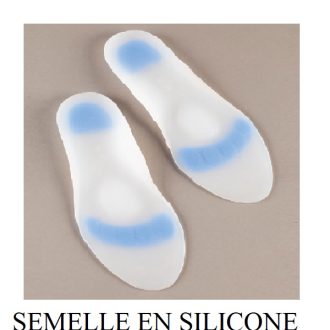 SEMELLE EN SILICONE