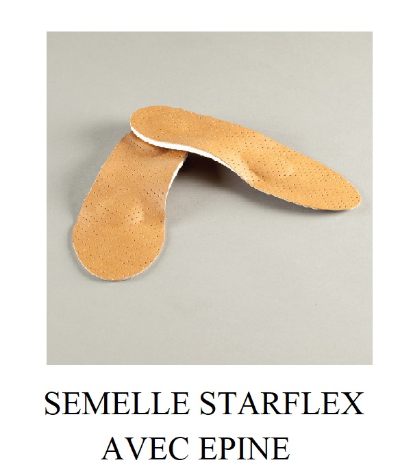 SEMELLE STARFLEX (avec épine)