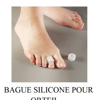 BAGUE  SILICONE POUR ORTEIL