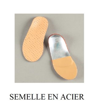 SEMELLE EN ACIER