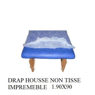 DRAP HOUSSE NON TISSEE IMPERMEABLE 190X90
