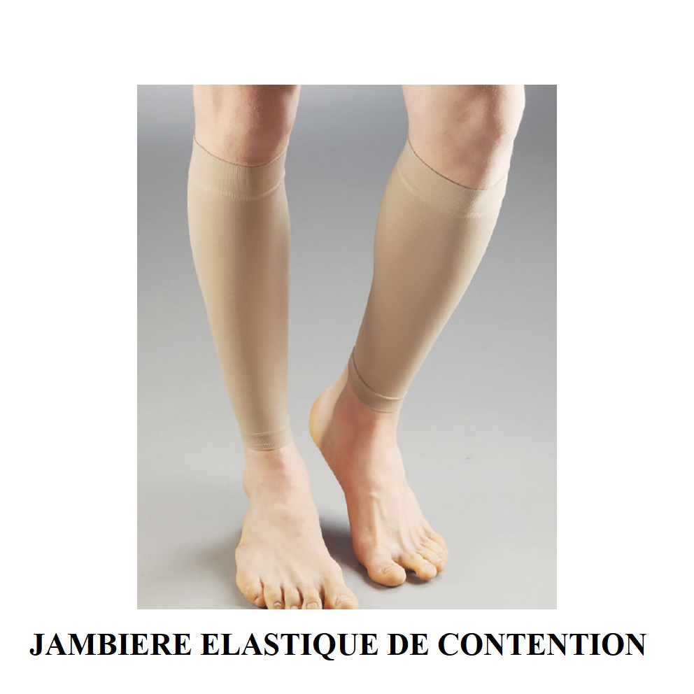 JAMBIERE ELASTIQUE DE CONTENTION PAIRE
