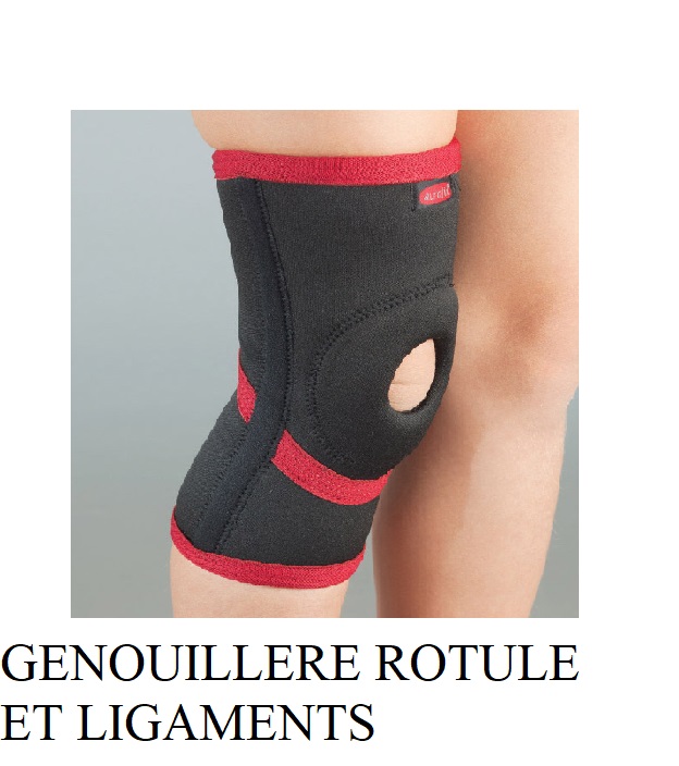 GENOUILLERE ROTULE ET LIGAMENTS