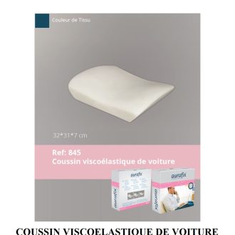 COUSSIN VISCOELASTIQUE DE VOITURE