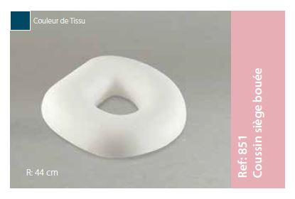 COUSSIN VISCOELASTIQUE ANTI-ESCARRE SIEGE BOUEE – Image 2