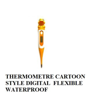 THERMOMETRE CARTOON STYLE DIGITAL FLEXIBLE WATERPROOF