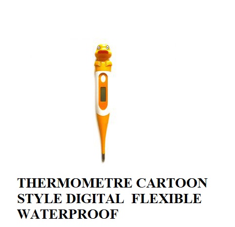 THERMOMETRE CARTOON STYLE DIGITAL FLEXIBLE WATERPROOF