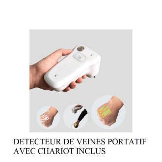 DETECTEUR DE VEINES PORTATIF AVEC CHARIOT INCLUS