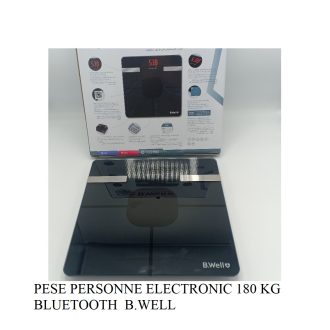 PESE PERSONNE ELECTRONIC180 KG BLUETOOTH B WELL