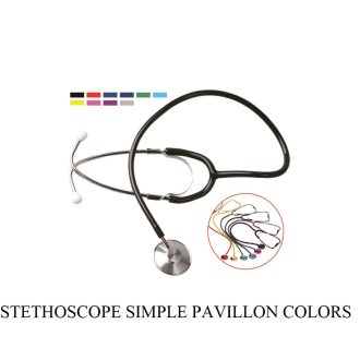STETHOSCOPE SIMPLE PAVILLON COLORS STAR CARE