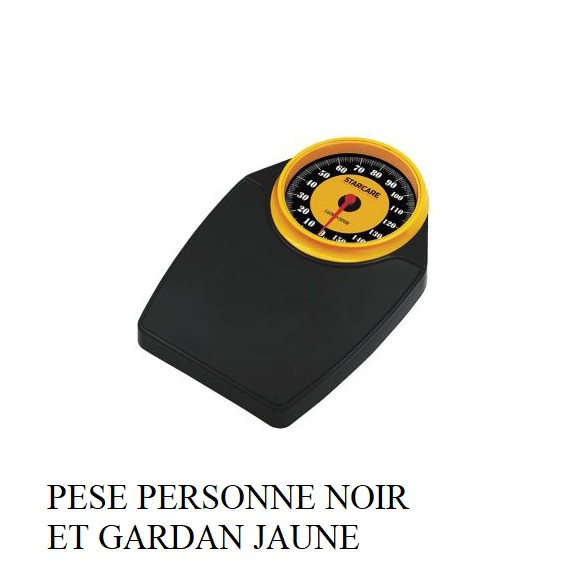 PESE PERSONNE MECANIQUE NOIR – Image 2