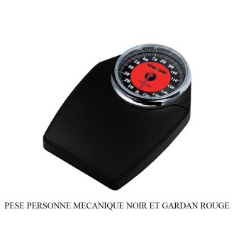 PESE PERSONNE MECANIQUE NOIR