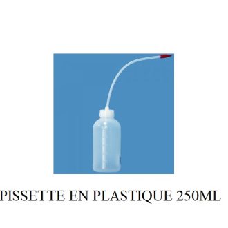 PISSETTE EN PLASTIQUE 250 ML
