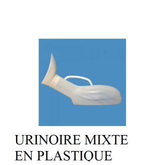 URINOIRE MIXTE EN PLASTIQUE